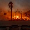 Los Angeles-Area Fires Erupt As Dangerous Wind Storm Begins