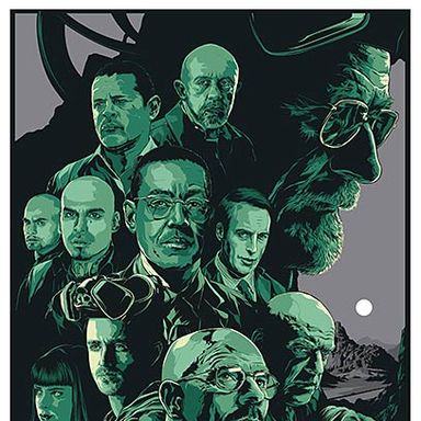 See Thirteen Pieces of Colorful Breaking Bad Fan Art - Slideshow - Vulture