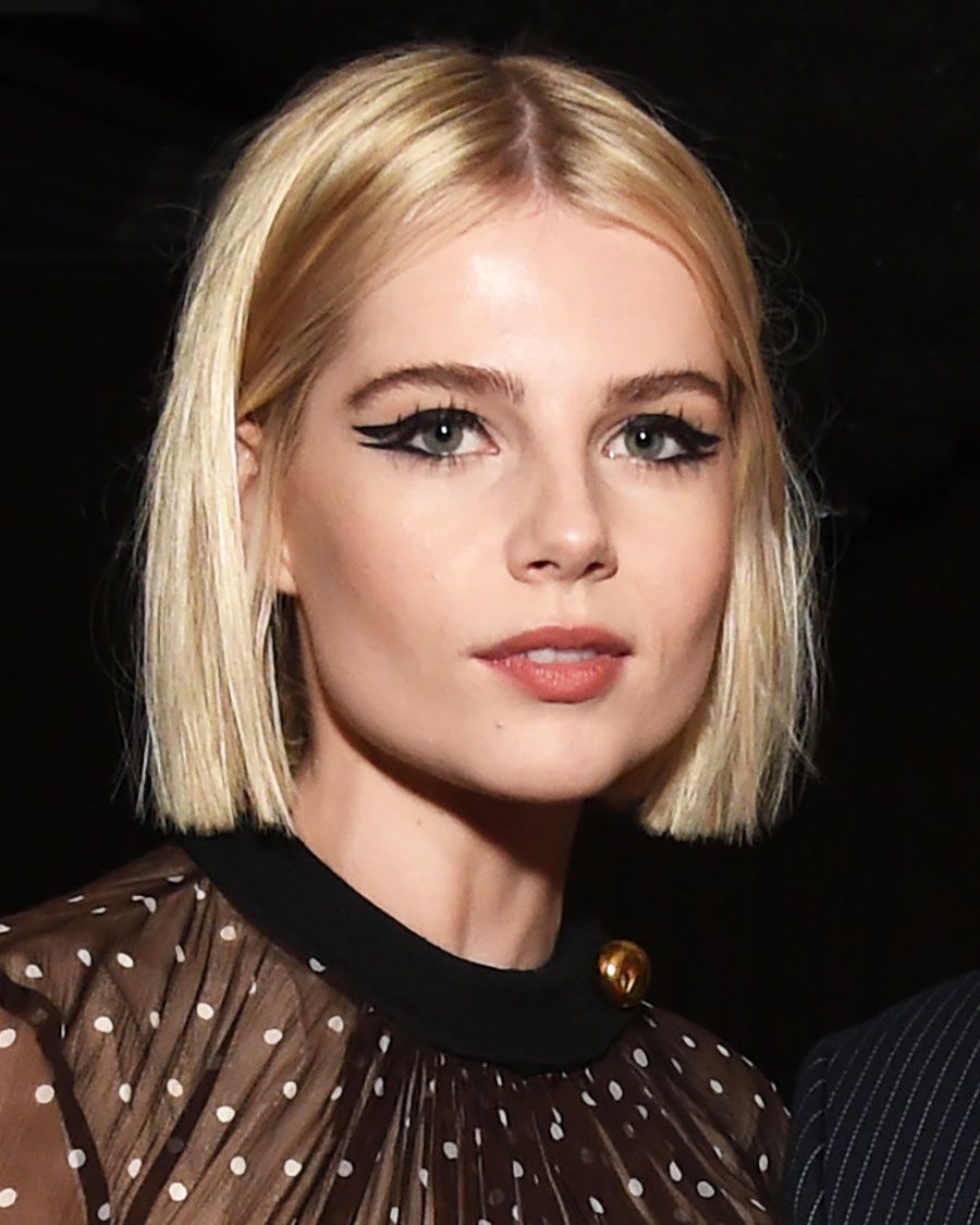 Actress Lucy Boynton Had the Best Red Carpet Beauty Looks