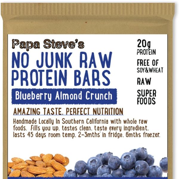Papa Steve’s No Junk Raw Protein Bars