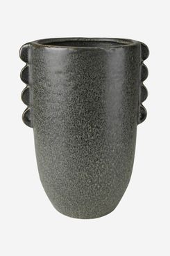 Agadir Black Ceramic Vase