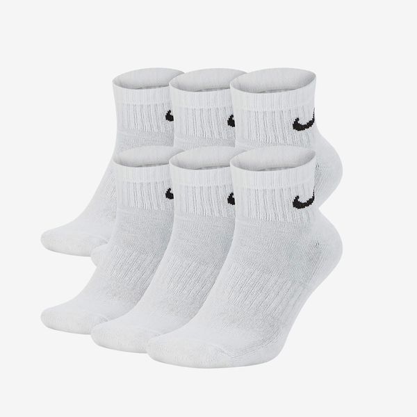 Nike Everyday Cushioned Training Ankle Socks, Pack of 6