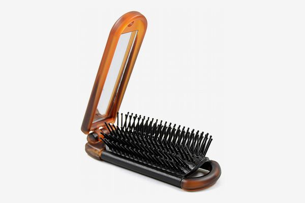 Ancable Folding Hair Brush with Mirror