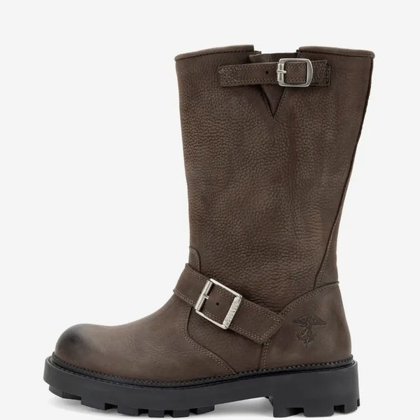 John Fluevog Big John Pull-Up Moto Boots