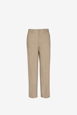 Real School Boys’ School-Uniform Flat-Front Pants