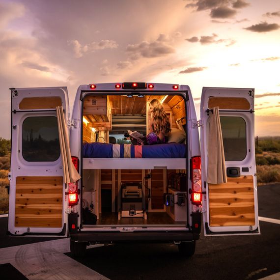 self built camper van for sale
