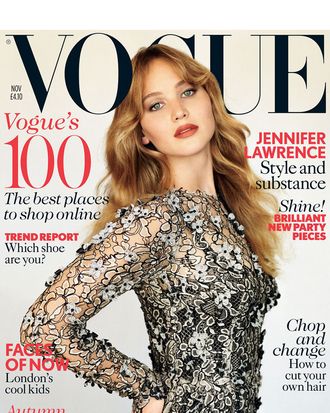 Jennifer Lawrence Lands Her First Vogue Cover
