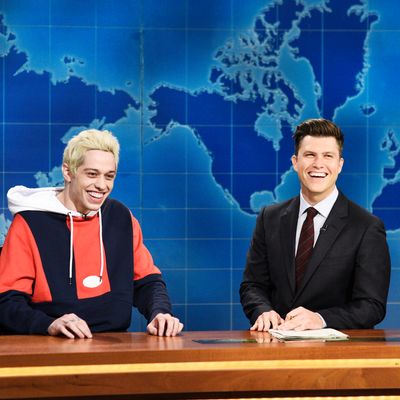 Pete Davidson on Saturday Night Live.