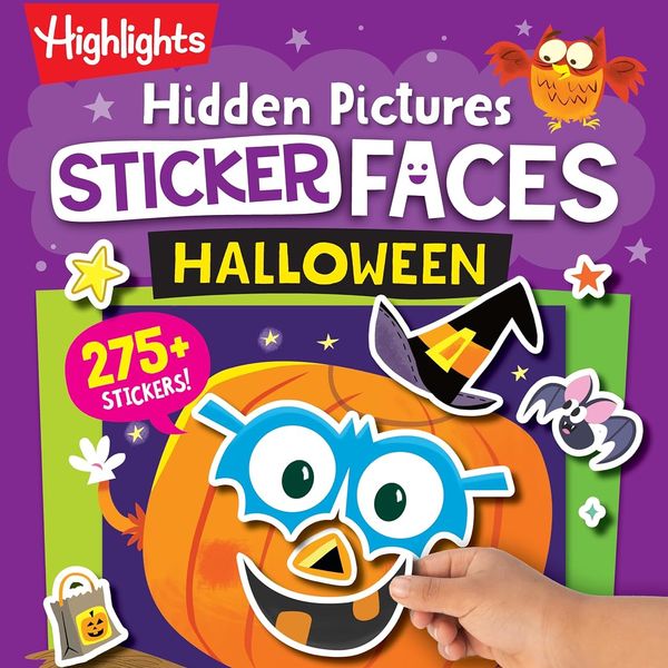 'Hidden Pictures Sticker Faces: Halloween'