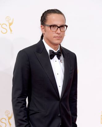 LOS ANGELES, CA - AUGUST 25: 66th ANNUAL PRIMETIME EMMY AWARDS -- Pictured: Diretor Cary Fukunaga arrives to the 66th Annual Primetime Emmy Awards held at the Nokia Theater on August 25, 2014. (Photo by Kevork Djansezian/NBC/NBC via Getty Images)