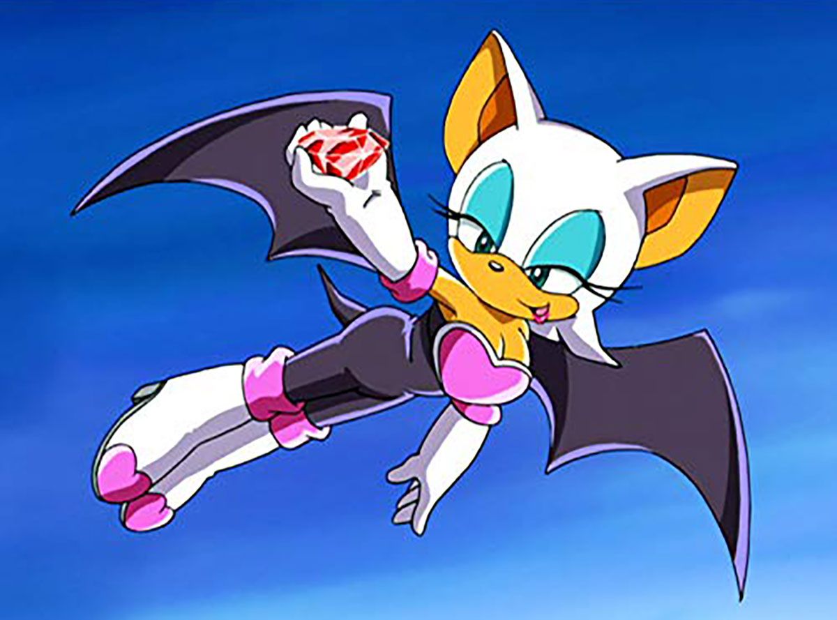 Blaze The Cat, Rouge the Bat, acorn, Knuckles the Echidna, Amy