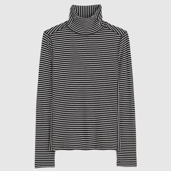 Madewell Ribbed Turtleneck Long-Sleeve Tee