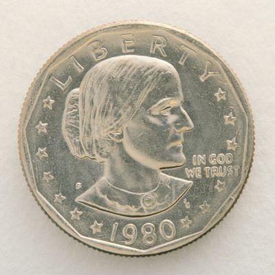 Susan B. Anthony coin.