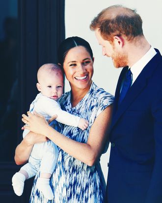 Meghan Markle, Prince Harry, and Archie.