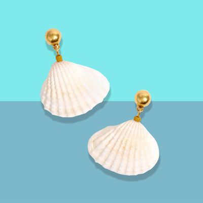 Madewell x Warm Shell Drop Earrings Sale 2020 | The Strategist