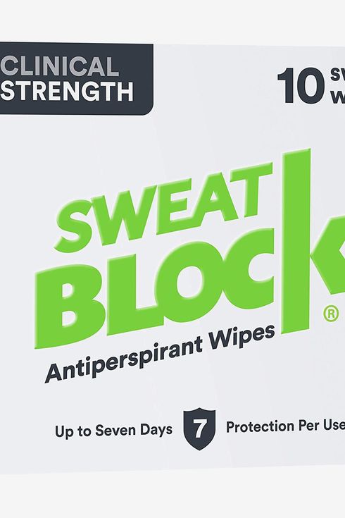 SweatBlock Max Clinical Antiperspirant Wipes 10-Count