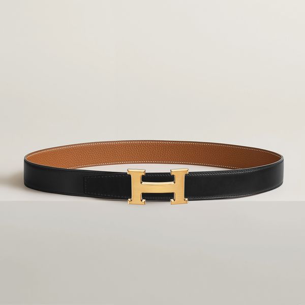Hermès H belt Buckle & Reversible Leather Strap 32 mm