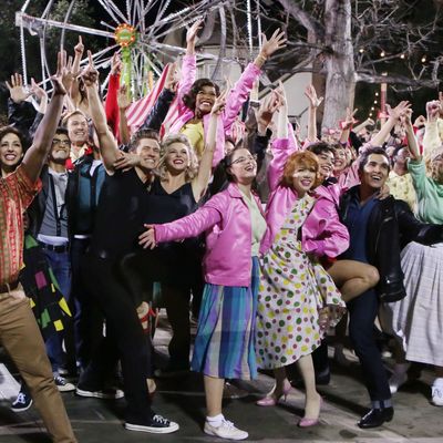 GREASE: LIVE: The Finale of GREASE: LIVE! Sunday, Jan. 31, 2016 on FOX. © 2016 Fox Broadcasting CO. Cr: Kevin Estrada/FOX