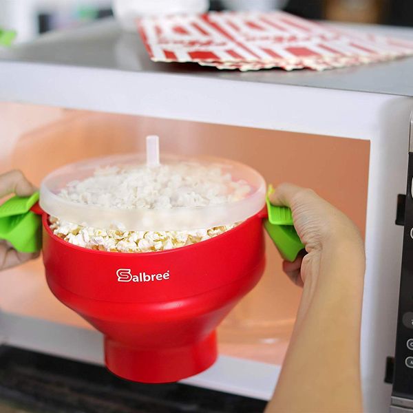 The Original Salbree Microwave Popcorn Popper
