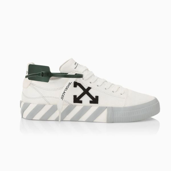 Off-White Vulcanized Low-Top Sneakers