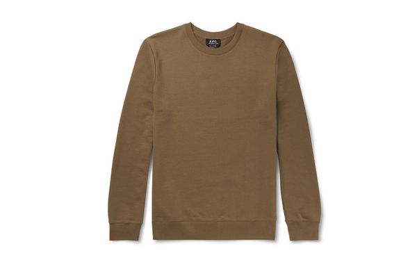 A.P.C. Slim-Fit Loopback Cotton-Jersey Sweatshirt