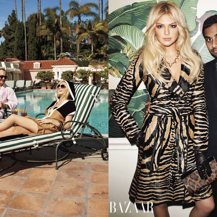 Kate Upton for <em>Harper's Bazaar</em>.