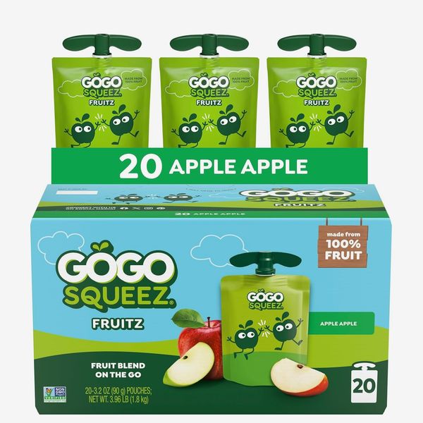 GoGo squeeZ No Sugar Added Applesauce and Fruit Puree