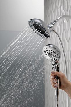 Delta 58480-PK In2ition H2Okinetic 5-Setting Two-in-One Handshower Showerhead