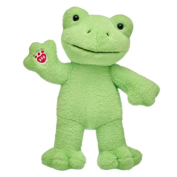 Build-a-Bear Spring Green Frog Stuffed Animal