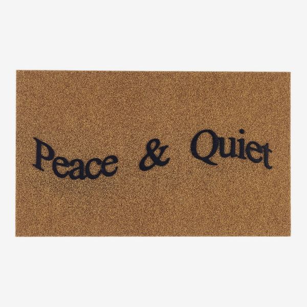 Museum of Peace & Quiet SSENSE Exclusive Woodmark Door Mat