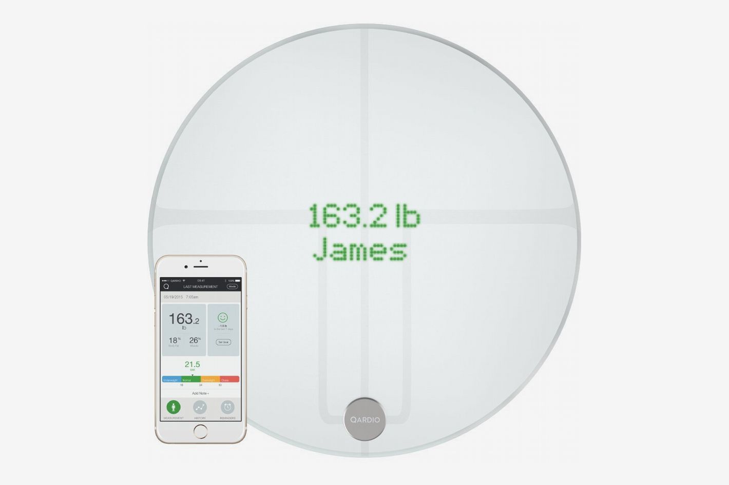 QardioBase 2 Smart Scale and Body Composition Analyzer - all the features  you want in a smart scale 