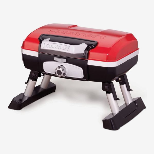 Cuisinart CGG-180T Petit Gourmet Portable Tabletop Gas Grill, Red