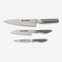 Global 3-Piece Anniversary Knife Set