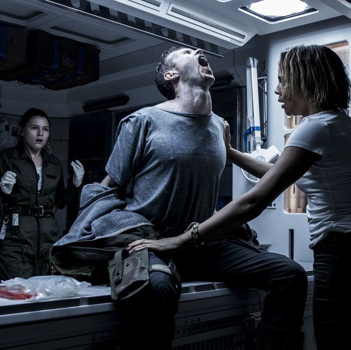 Alien Covenant S Chest Burst Is The Year S Best Sex Scene