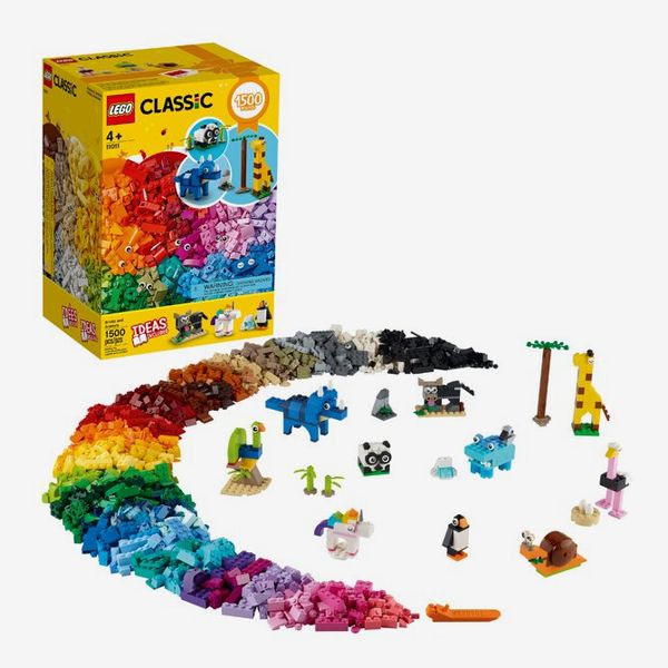 LEGO Classic Bricks and Animals 11011 Creative Toy (1,500 Pieces)