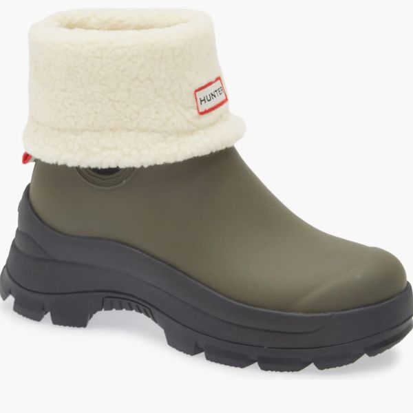 Hunter Esme Lug-Sole Waterproof Snow Bootie (Women)