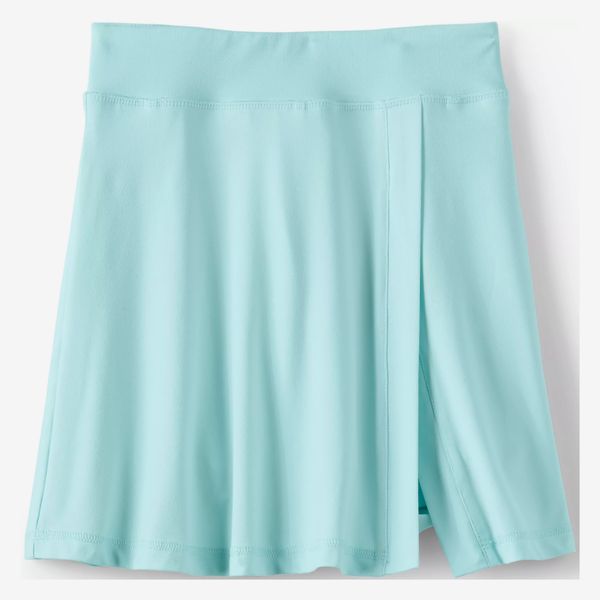 Lands' End Girls Split Hem Active Skort