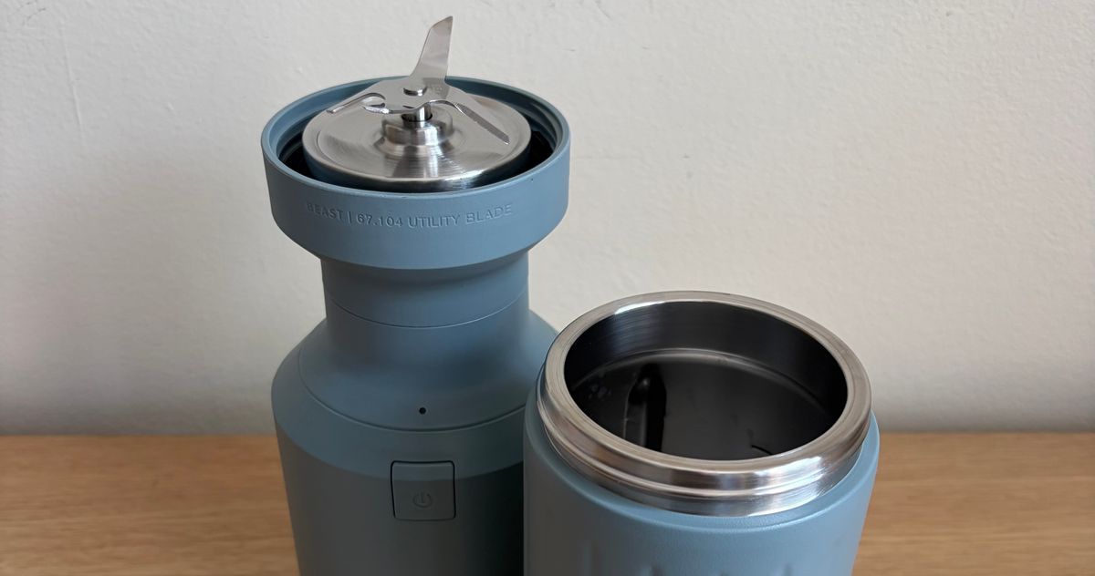 Beast Made a Plastic-Free Personal Blender — and It's Great
