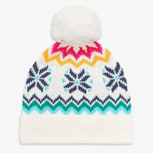Primary Kids Rainbow Snowflake Fair Isle Beanie