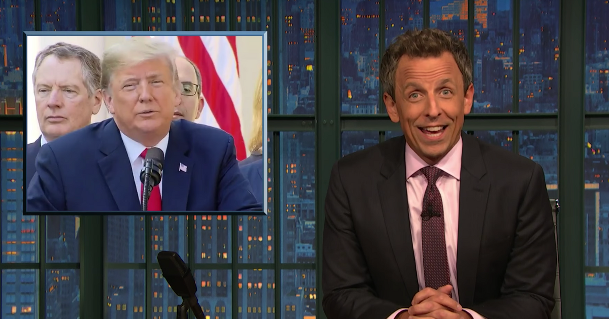 Seth Meyers Isn’t Surprised Trump Mocked Dr. Ford