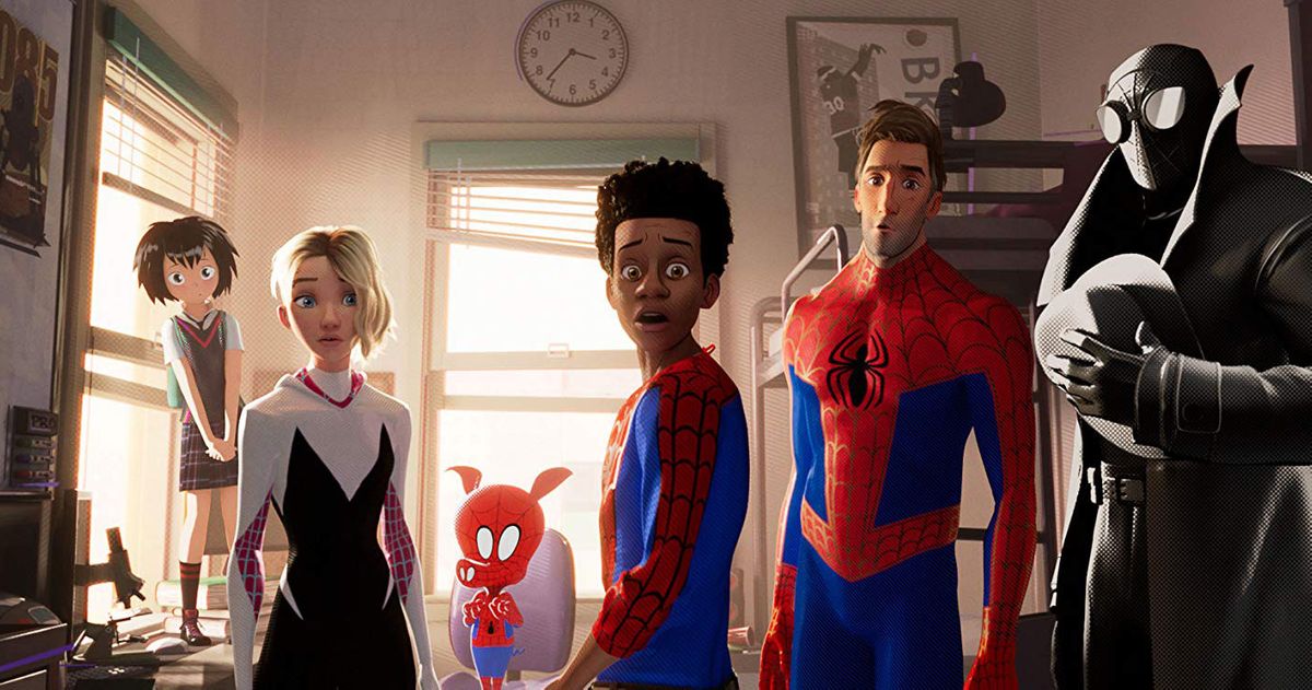 スパイダーマン：スパイダーバースに説明シーンの最終クレジット、説明しました