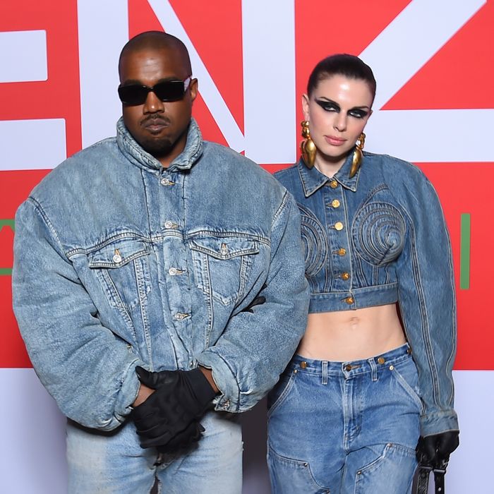 Julia Fox & Kanye West Made Their Red-Carpet Debut in Style