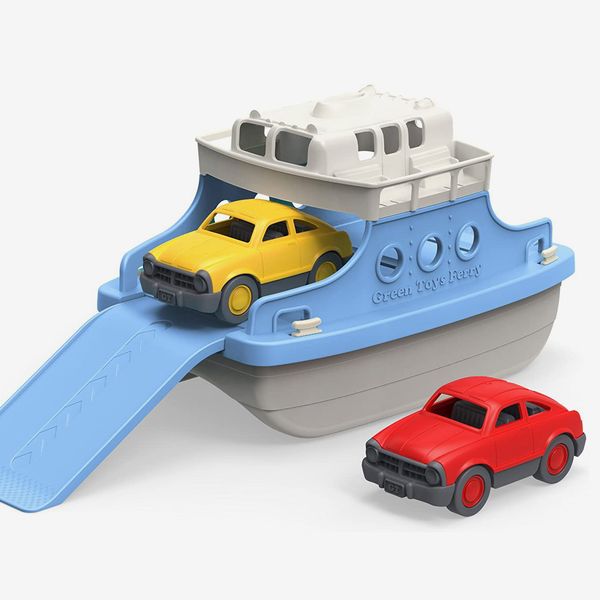 5 Pack Educational Baby Bath Time Stackable Floating Boats Bright Coloured Boats Dual Use Inter Connectable Linking to Create CHO CHO Train Scooping and Pouring Help Develop Fine Motor Skills 