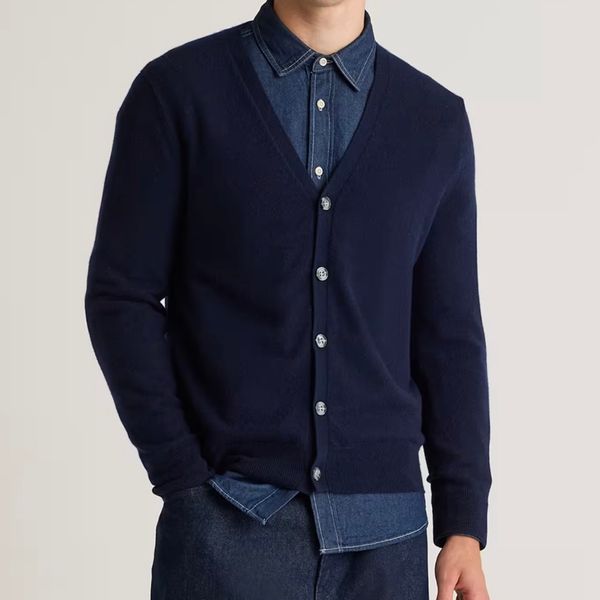 Quince Mongolian Cashmere Cardigan Sweater