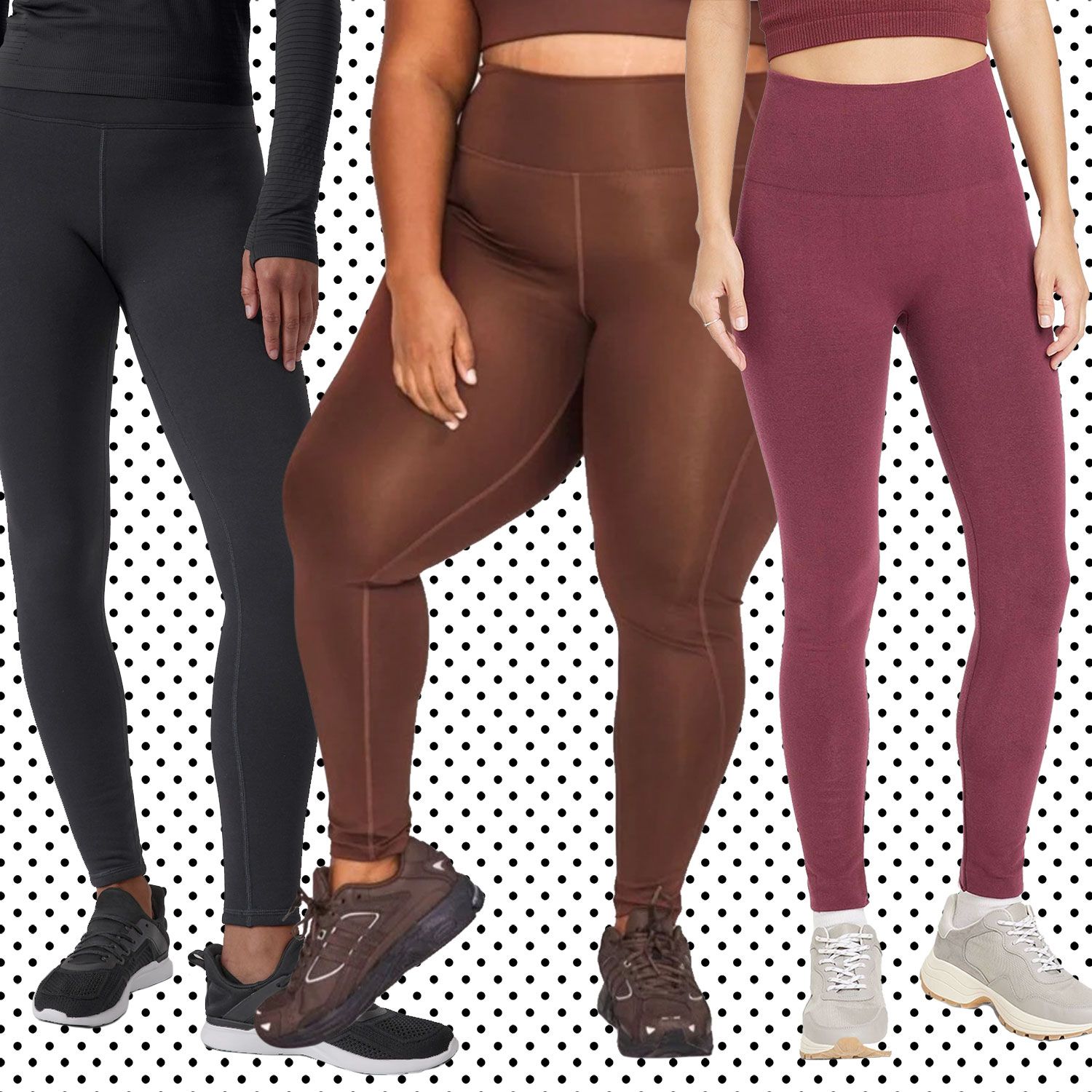 Thick Warm Leggings With Pockets at Old Navy