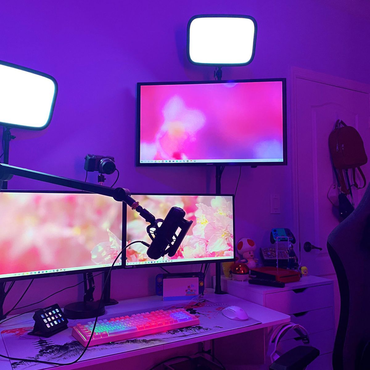 Gamer BEAUTIFUL COLORS Gaming Desk LIGHTING KIT Remote Control all COLORS 