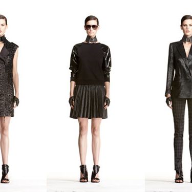 Three looks from Karl's forthcoming collection.