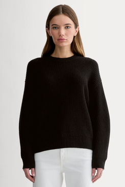 Everlane The Cocoon Crew in Wool Cashmere