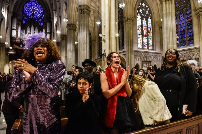 Funeral Of Transgender Community Activist Cecilia Gentili Held At New York’s St. Patrick’s Cathedral