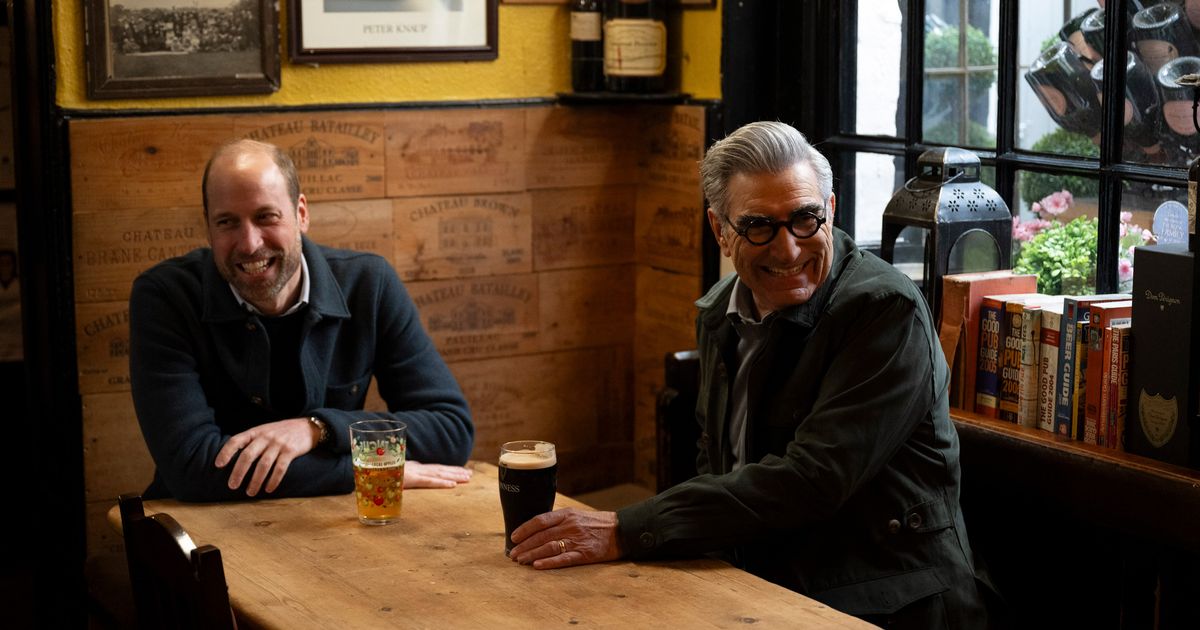 Prince William Very Cool and Normal According to Eugene Levy